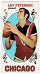 1969 Topps Basketball #37 Loy Petersen - Chicago Bulls